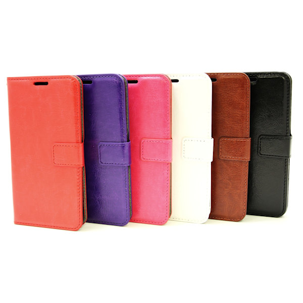 Crazy Horse Wallet Samsung Galaxy J5 2016 (J510F) Hotpink