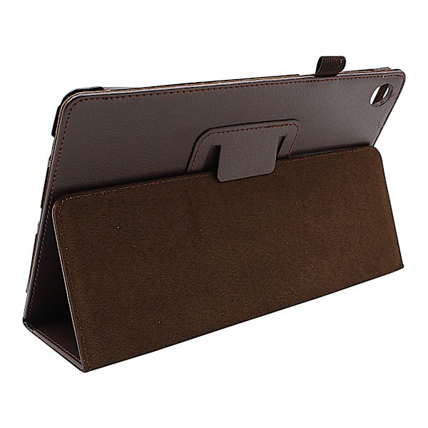 Standcase Fodral Lenovo Tab M10 Plus Brun