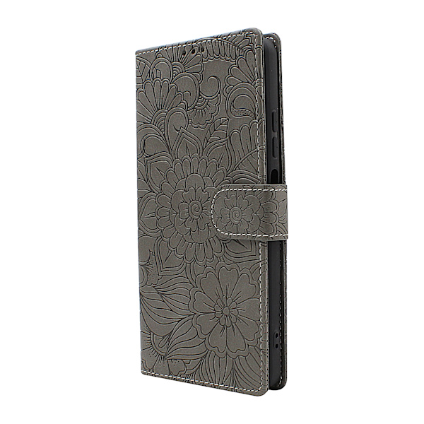 Flower Standcase Wallet Xiaomi Redmi Note 11 Pro 5G Blå