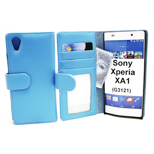 Plånboksfodral Sony Xperia XA1 (G3121) Ljusblå