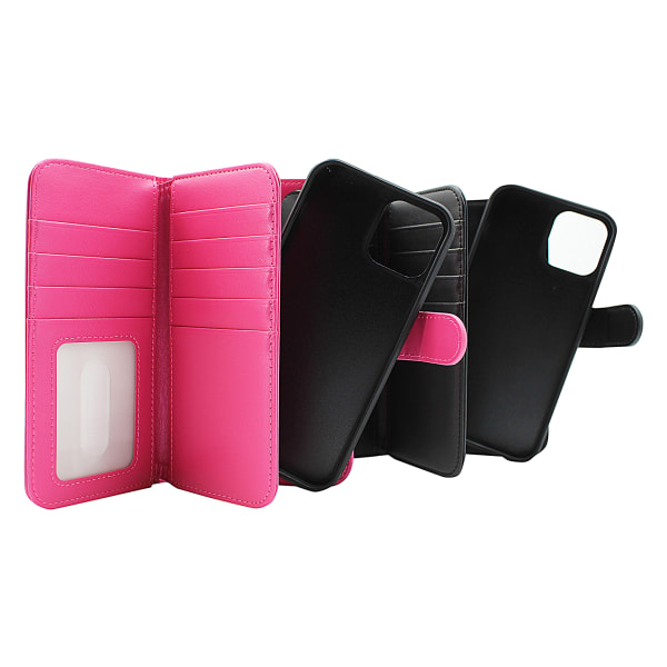 Skimblocker XL Magnet Fodral iPhone 12 (6.1) Hotpink