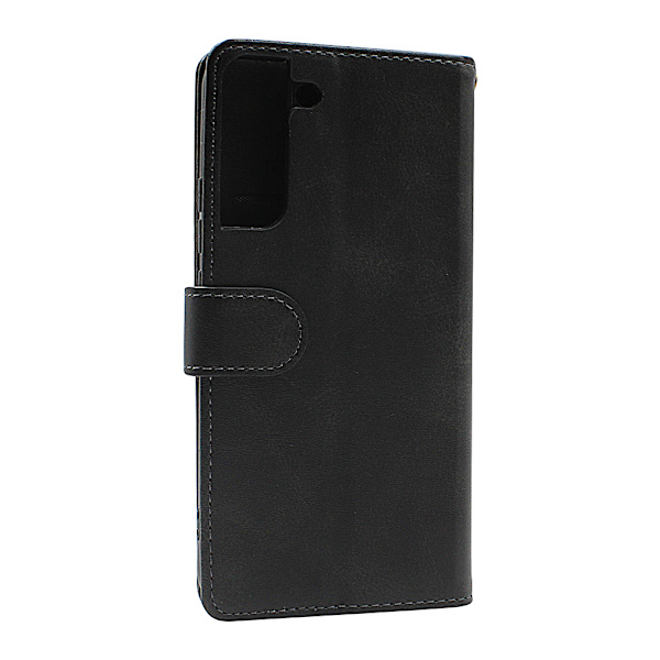 Zipper Standcase Wallet Samsung Galaxy S22 Plus 5G Marinblå