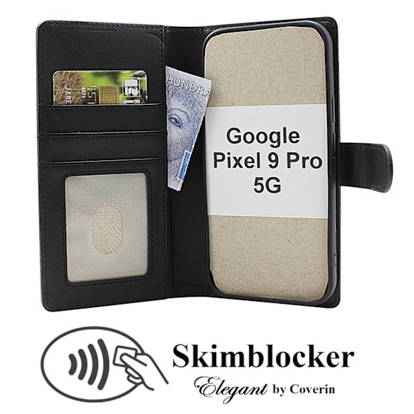 Skimblocker Google Pixel 9 / Pixel 9 Pro 5G Plånboksfodral Happy Cherry