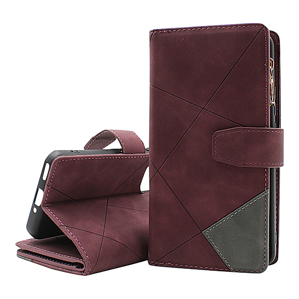 XL iPhone Xs Lyx Plånboksfodral Lila