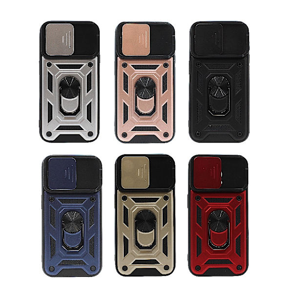 TPU Tough Slide Case iPhone 15 Pro Guld