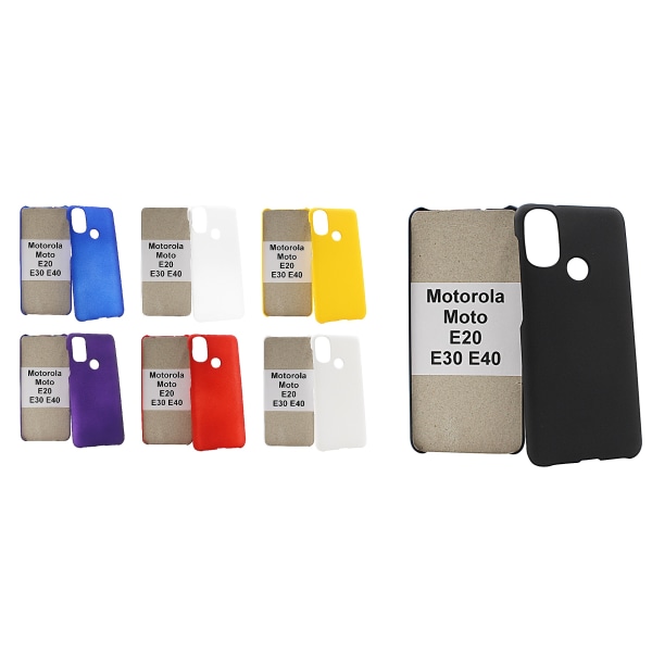 Hardcase Motorola Moto E20 / E30 / E40 Svart