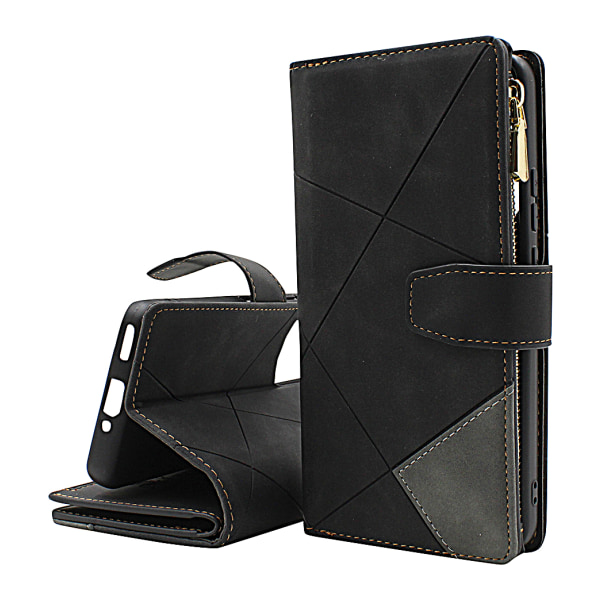 XL Standcase Lyxfodral Nokia C22 / C32 Marinblå