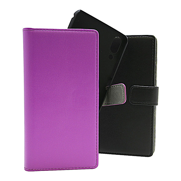 Skimblocker Magnet Wallet Asus ZenFone 5Z (ZS620KL) Lila