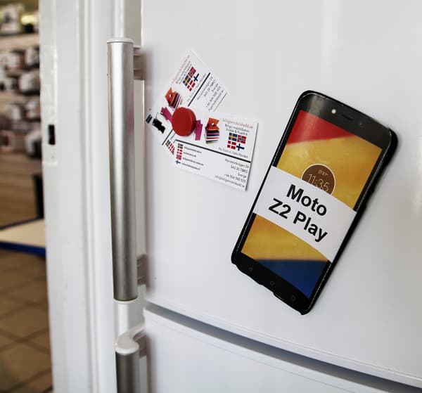 Magnet Wallet Moto Z2 Play Svart