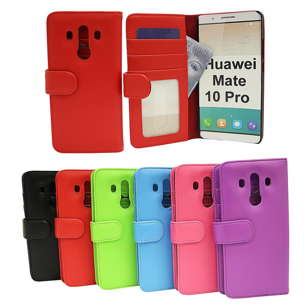 Plånboksfodral Huawei Mate 10 Pro Hotpink