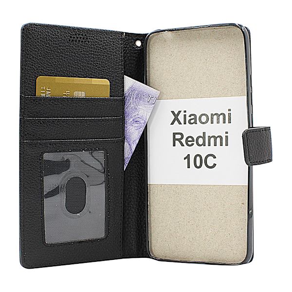 New Standcase Wallet Xiaomi Redmi 10C Hotpink