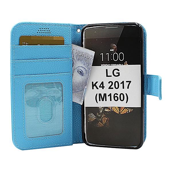 New Standcase Wallet LG K4 2017 (M160) Ljusblå