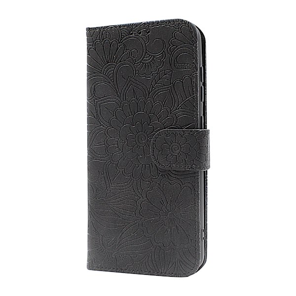 Flower Standcase Wallet Samsung Galaxy S21 FE 5G (SM-G990B) Aqua