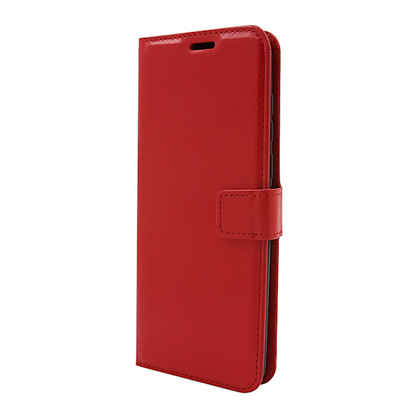 Crazy Horse Wallet ZTE Blade A5 2019 Röd