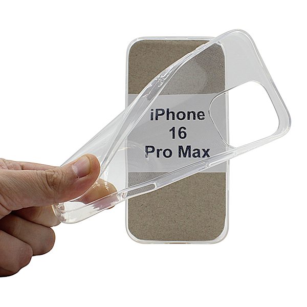 Ultra Thin TPU skal iPhone 16 Pro Max