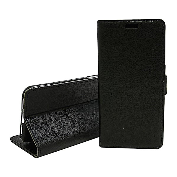 Standcase Wallet Motorola Moto G6 Svart