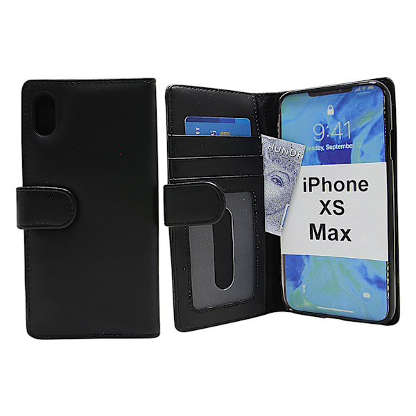 Skimblocker Plånboksfodral iPhone Xs Max Svart
