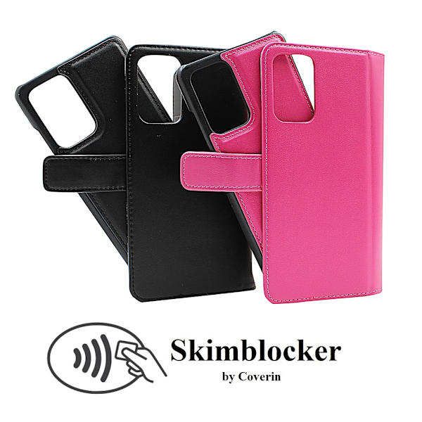 Skimblocker Magnet Fodral Samsung Galaxy A72 Svart