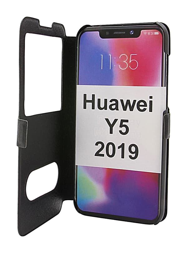 Flipcase Huawei Y5 2019 Svart