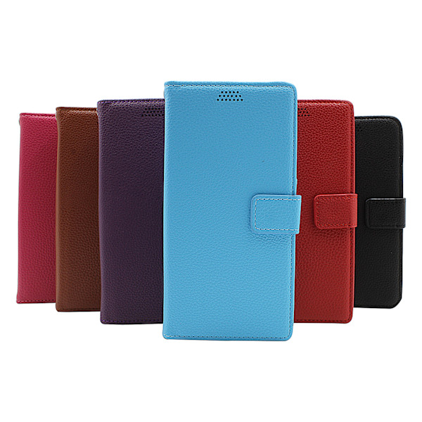 New Standcase Wallet iPhone 15 Pro Max Ljusblå