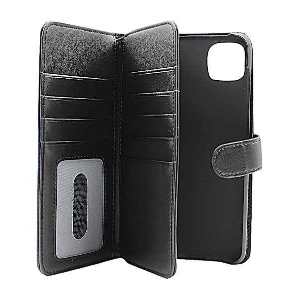 Skimblocker XL Magnet Fodral Samsung Galaxy A22 5G Svart