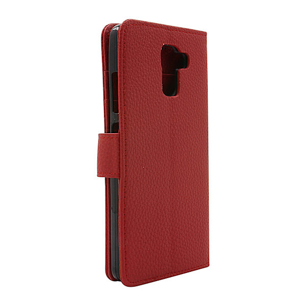 New Standcase Wallet Huawei Honor 7 (PLK-L01 / PLK-AL10) Röd