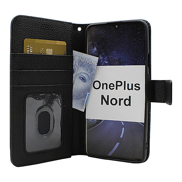 New Standcase Wallet OnePlus Nord (Svart) Brun