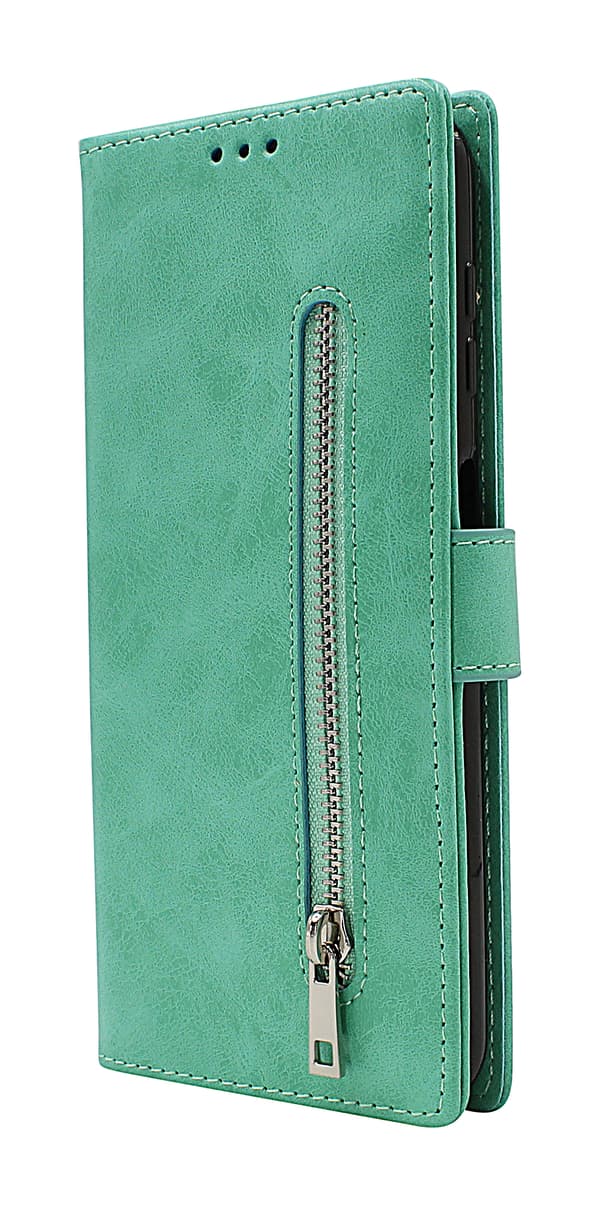 Zipper Standcase Wallet Samsung Galaxy A13 (A135F/DS) Ljusrosa