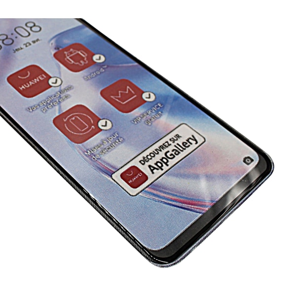 Full Frame Glas skydd Huawei P40 Lite 5G (Svart)