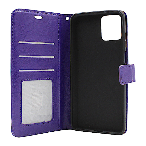Crazy Horse Wallet Motorola Moto G32 Hotpink