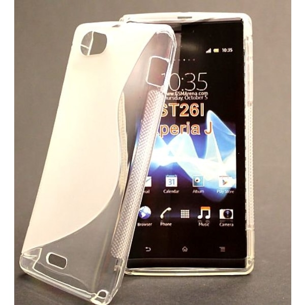 S-line skal Sony Xperia J ST26i Frostad