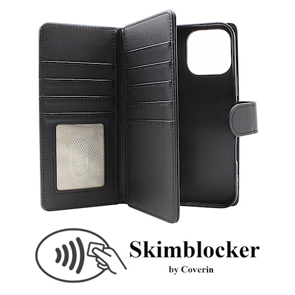 Skimblocker iPhone 16 Pro Max XL Plånboksfodral