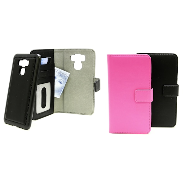 Magnet Wallet Asus ZenFone 3 Max (ZC553KL) Hotpink