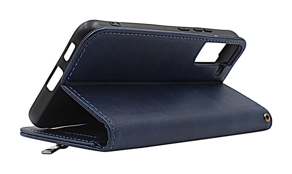Zipper Standcase Wallet Samsung Galaxy S22 Plus 5G Brun