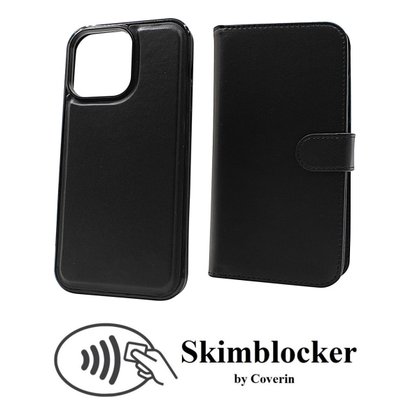 Skimblocker XL Magnet Fodral iPhone 14 Pro Max (6.7)
