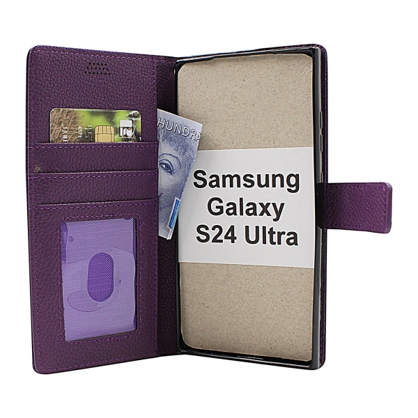 New Standcase Wallet Samsung Galaxy S24 Ultra 5G (S928B/DS) Lila