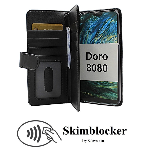 Skimblocker XL Wallet Doro 8080 (Svart)