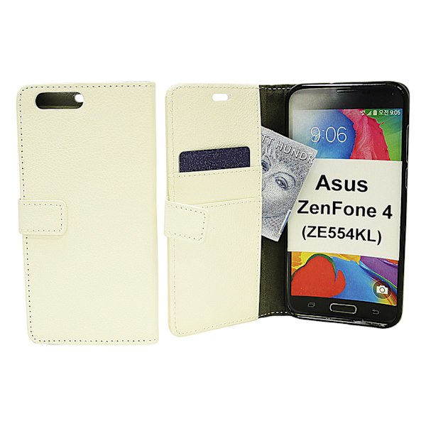 Standcase Wallet Asus ZenFone 4 (ZE554KL) Vit