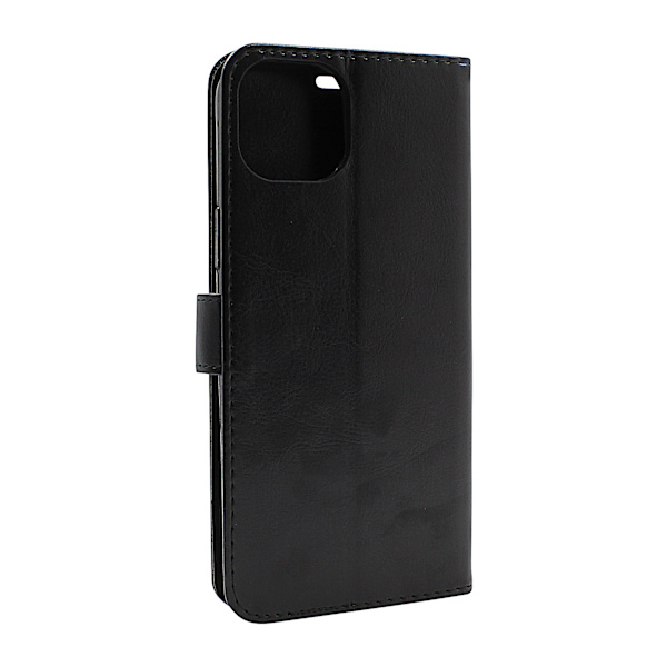 Crazy Horse Wallet iPhone 15 Plus Brun