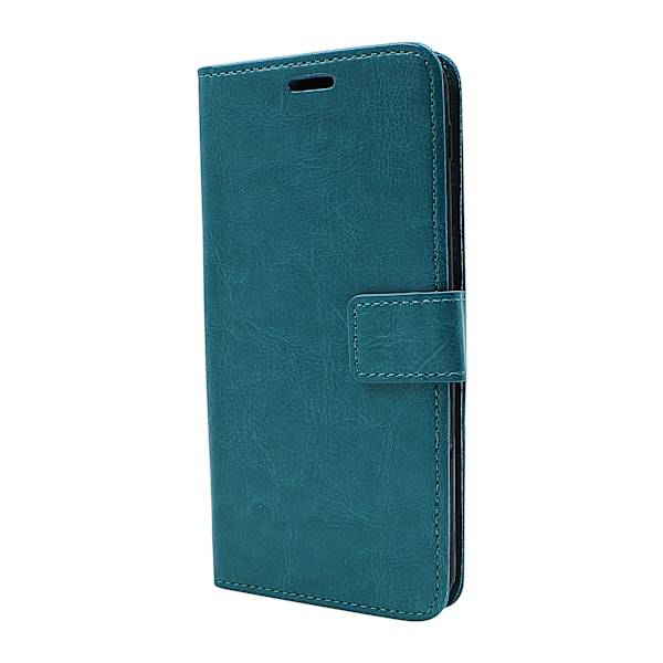 Crazy Horse Wallet LG G8s ThinQ (LMG810) Turkos