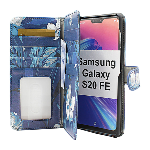Skimblocker XL Magnet Designwallet Samsung Galaxy S20 FE