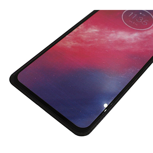 Full Frame Glas skydd Motorola One Hyper (Svart)