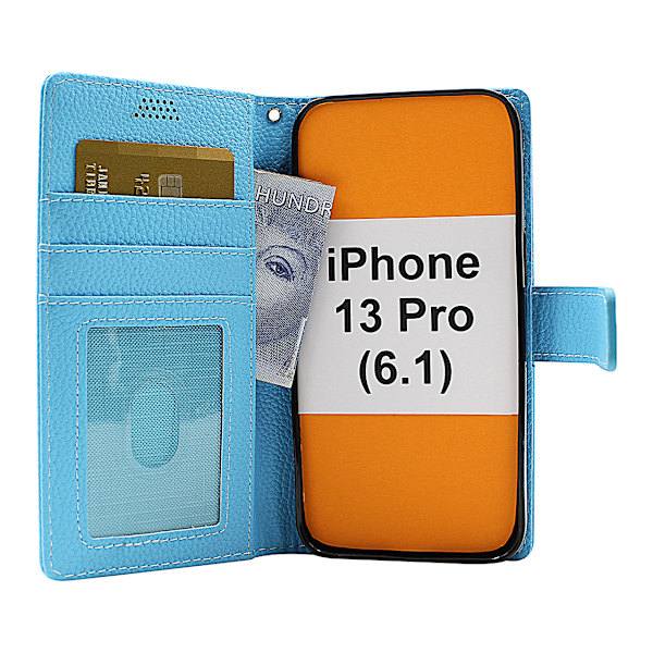 New Standcase Wallet iPhone 13 Pro (6.1) Brun
