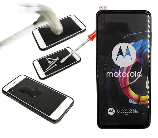 Full Frame Glas skydd Motorola Edge 20 Lite