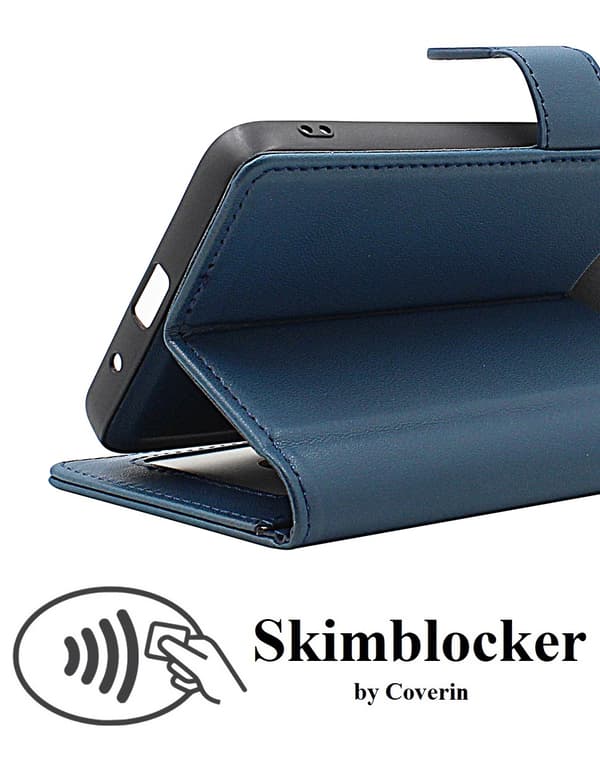 Skimblocker Plånboksfodral Samsung Galaxy A55 5G Glitter Pink