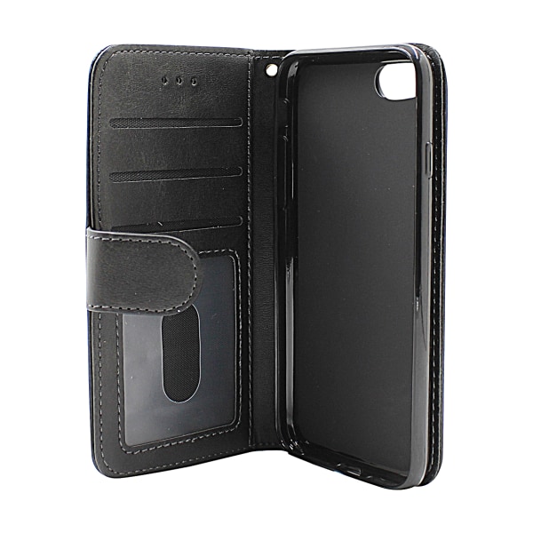 Zipper Standcase Wallet iPhone 6/7/8/SE 2nd Gen. Marinblå