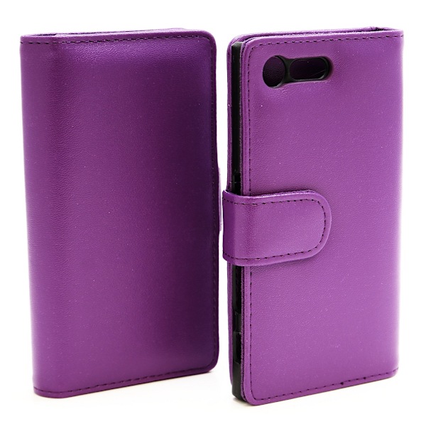 Skimblocker Plånboksfodral Sony Xperia X Compact (F5321) Lila