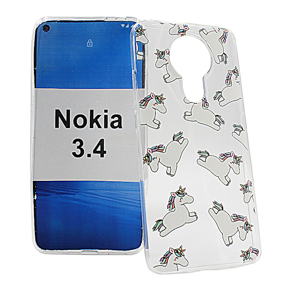 TPU Designcover Nokia 3.4