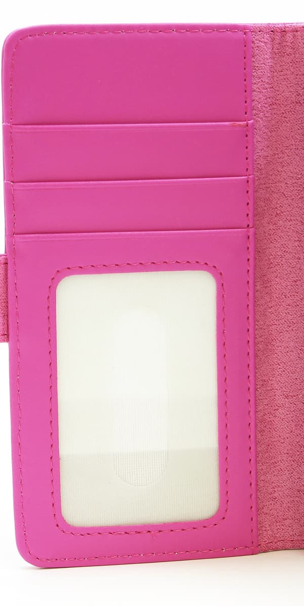 Skimblocker Plånboksfodral iPhone 7 Plus Hotpink