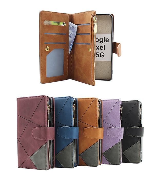 XL Standcase Lyxfodral Google Pixel 8 5G Marinblå